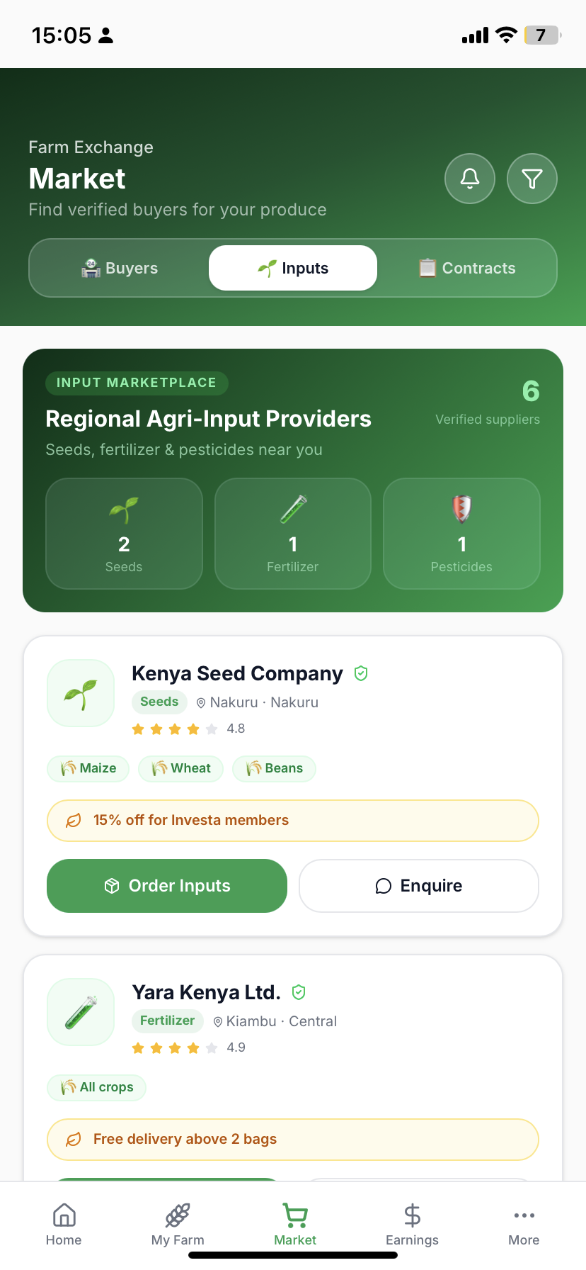 Input Marketplace